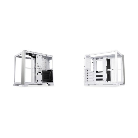 Lian Li O11 Dynamic Mini Snow Edition Mid Tower Case - Stylish, Compact Design for Ultimate Cooling and Performance!